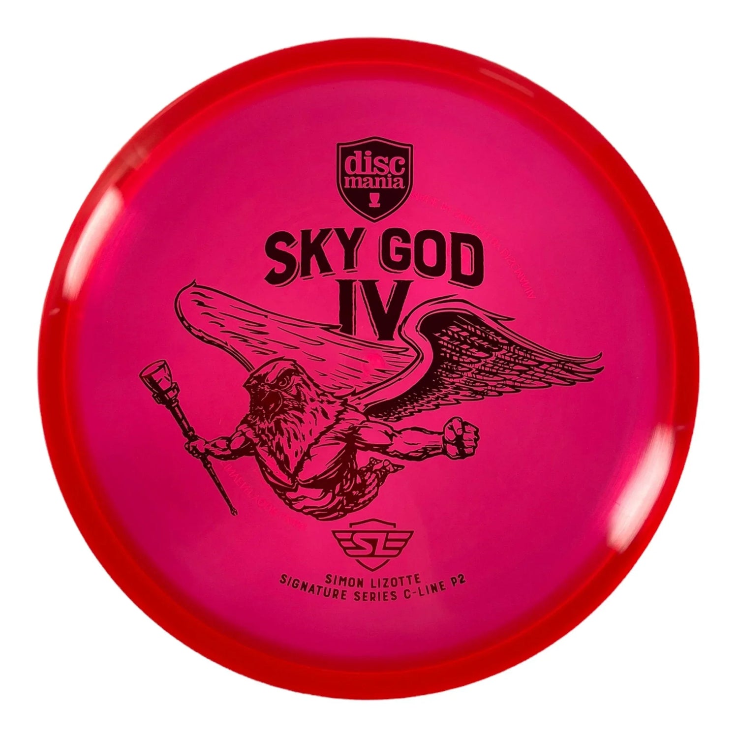 Discmania Sky God IV - P2 | C - Line | Red/Red 173 - 176g (Simon Lizotte) Disc Golf