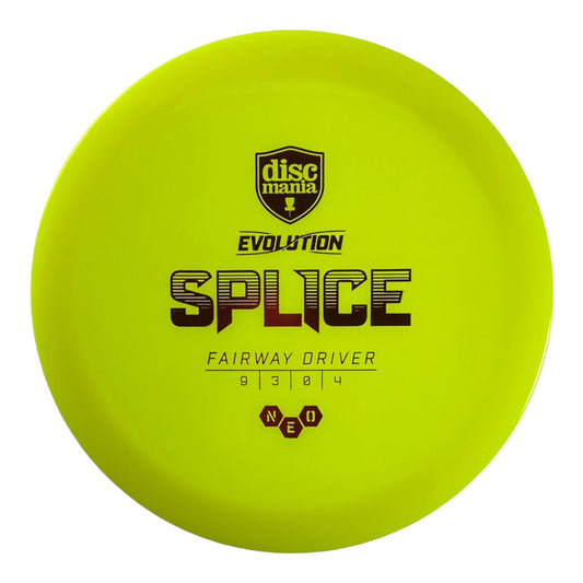 Discmania Splice | Neo | Yellow/Red 166-175g Disc Golf