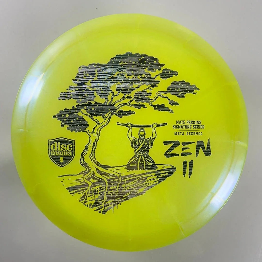 Discmania Zen II - Essence | Meta | Yellow/Silver 169 - 174g (Nate Perkins) Disc Golf