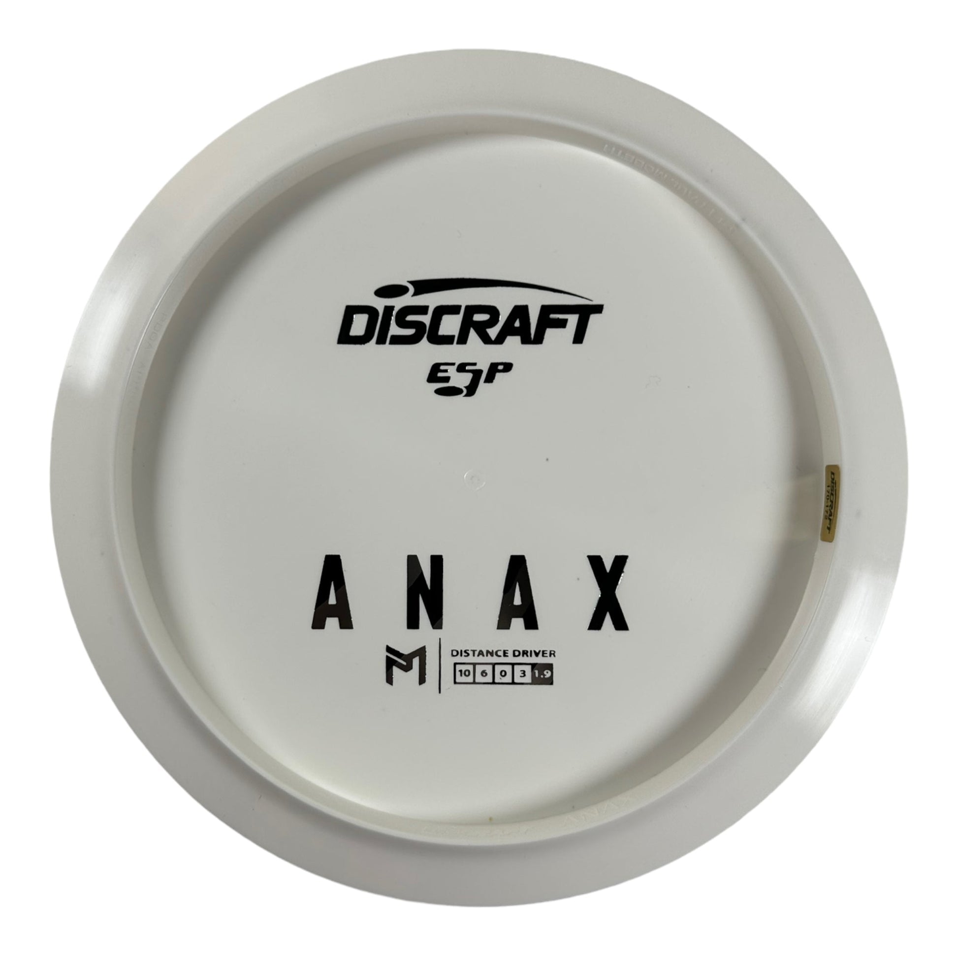 Discraft Anax | ESP | White/Stripes 170g (Paul McBeth Bottom Stamp) Disc Golf