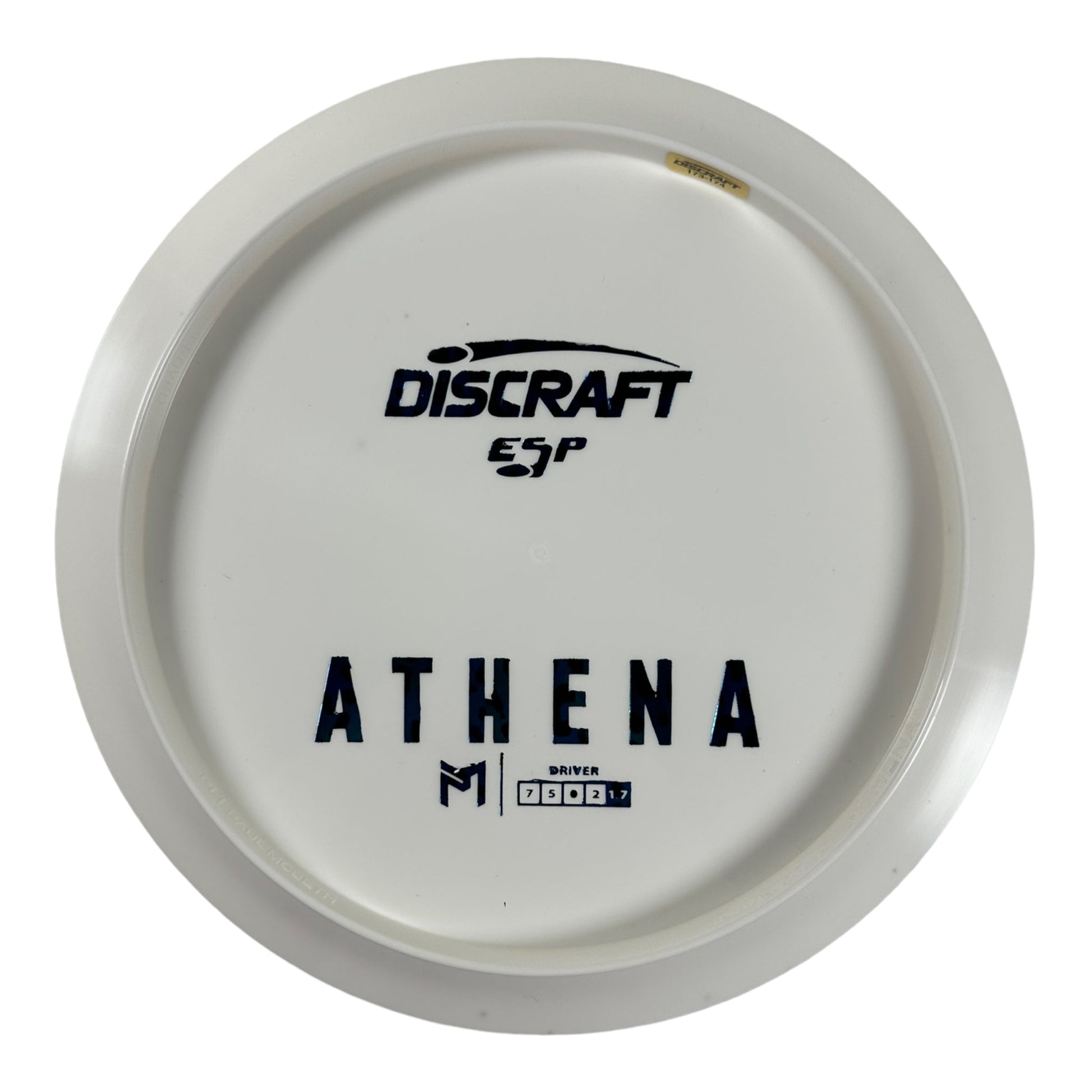 Discraft Athena | ESP | White/Blue 173g (Paul McBeth Bottom Stamp) Disc Golf