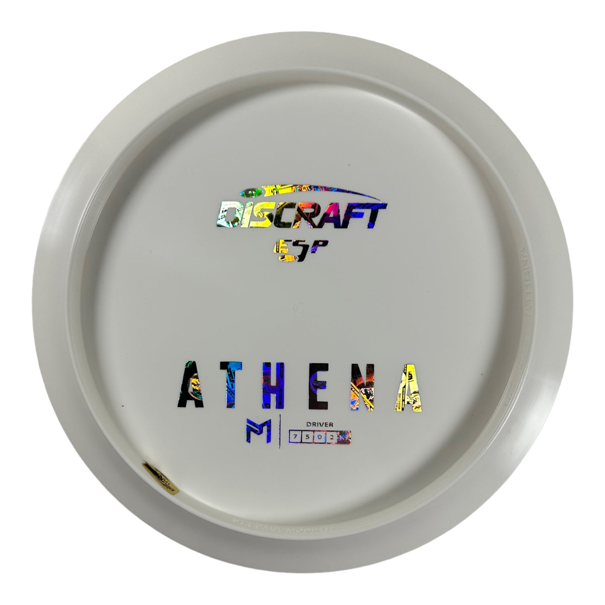 Discraft Athena | ESP | White/Holo 170g (Paul McBeth Bottom Stamp) Disc Golf