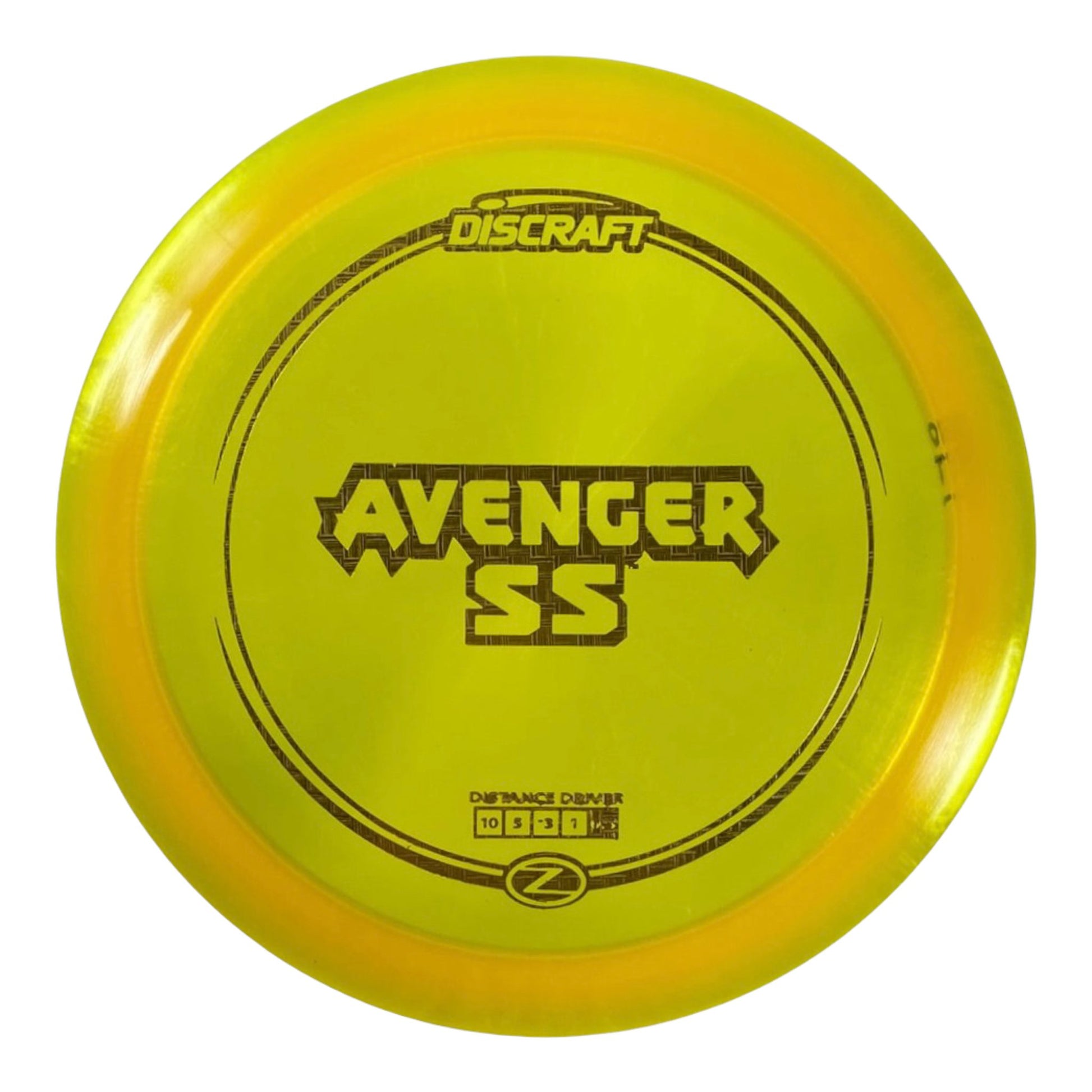 Discraft Avenger SS | Z Line | Yellow/Gold 170g Disc Golf