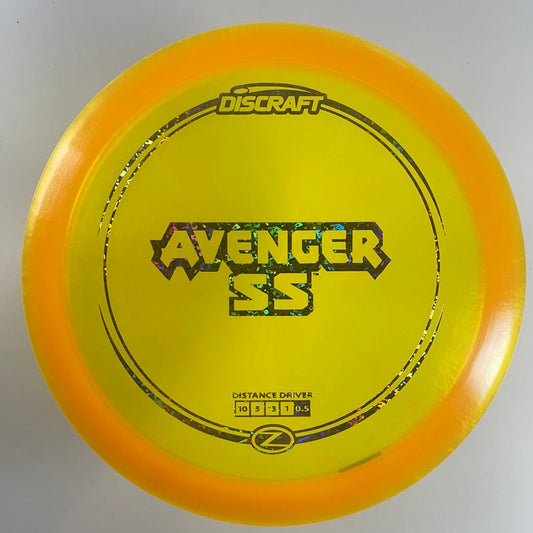 Discraft Avenger SS | Z Line | Yellow/Gold 174g Disc Golf