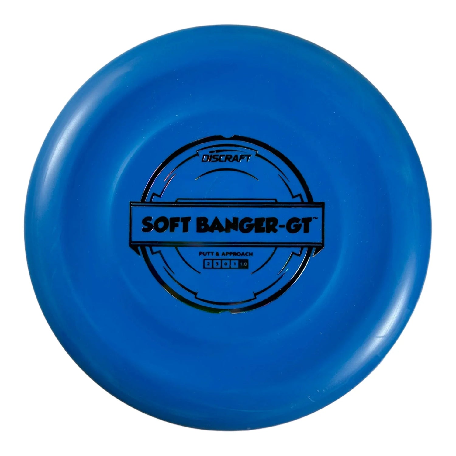 Discraft Banger - GT | Putter Line Soft | Blue/Rainbow 173g Disc Golf