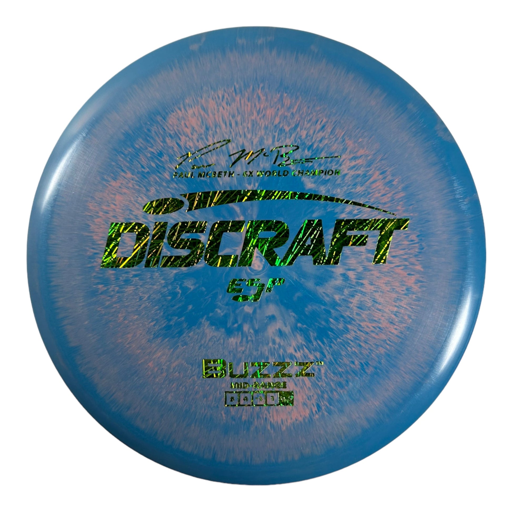 Discraft Buzzz | ESP | Blue/Green 175g (Paul McBeth) Disc Golf