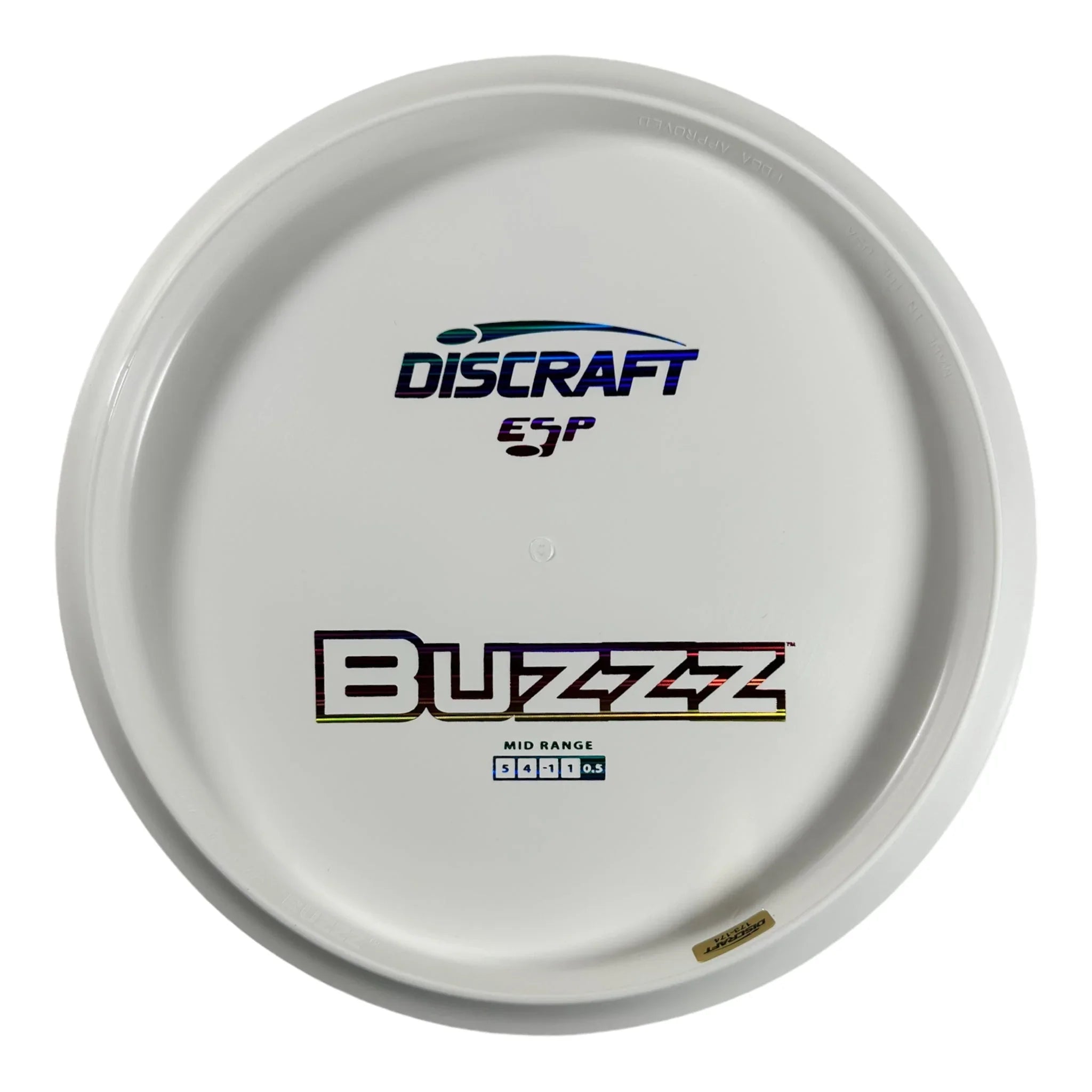 Discraft Buzzz | ESP | White/Rainbow 173g (Bottom Stamp) Disc Golf