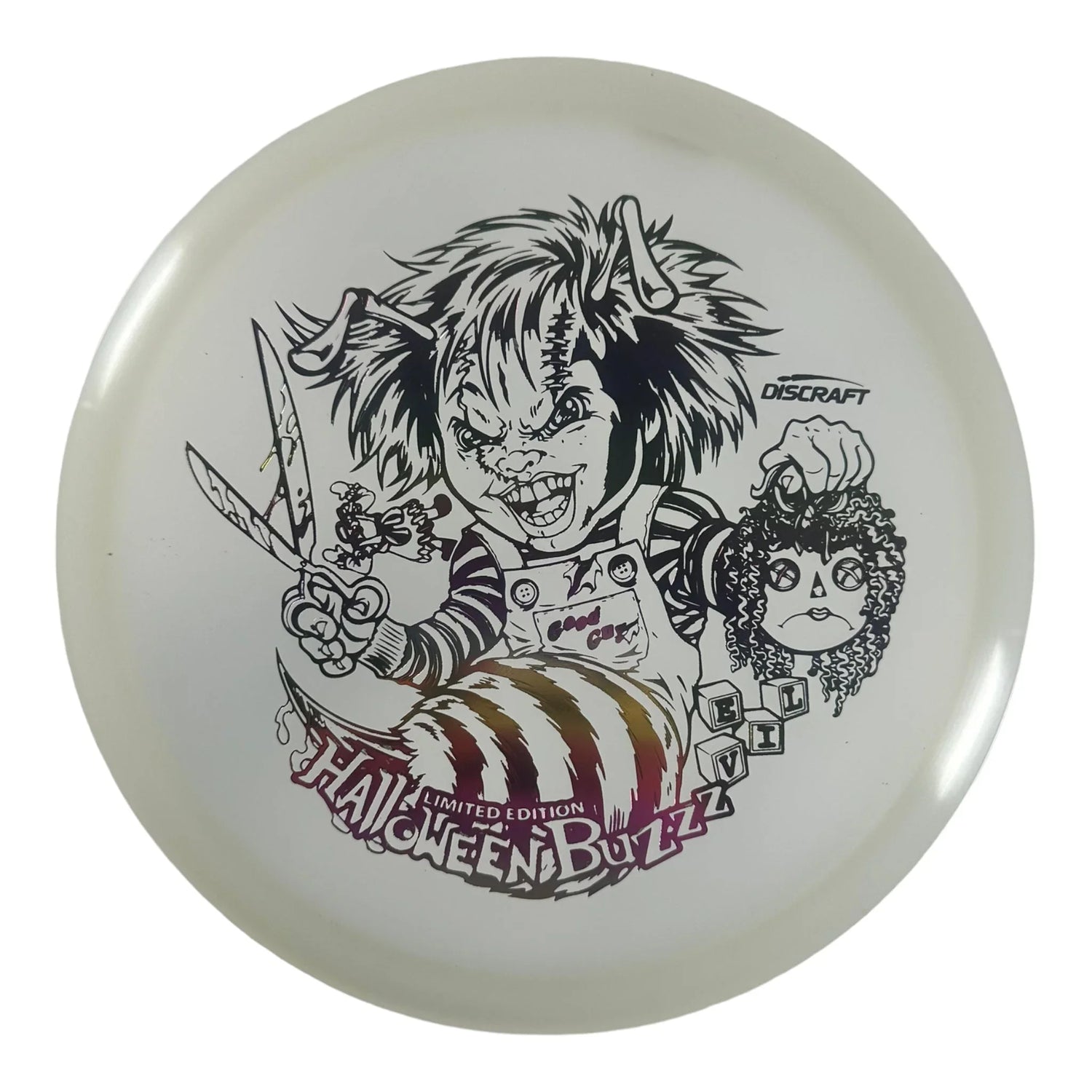 Discraft Buzzz | Nite Glo | Glow/Sunset 177g Disc Golf