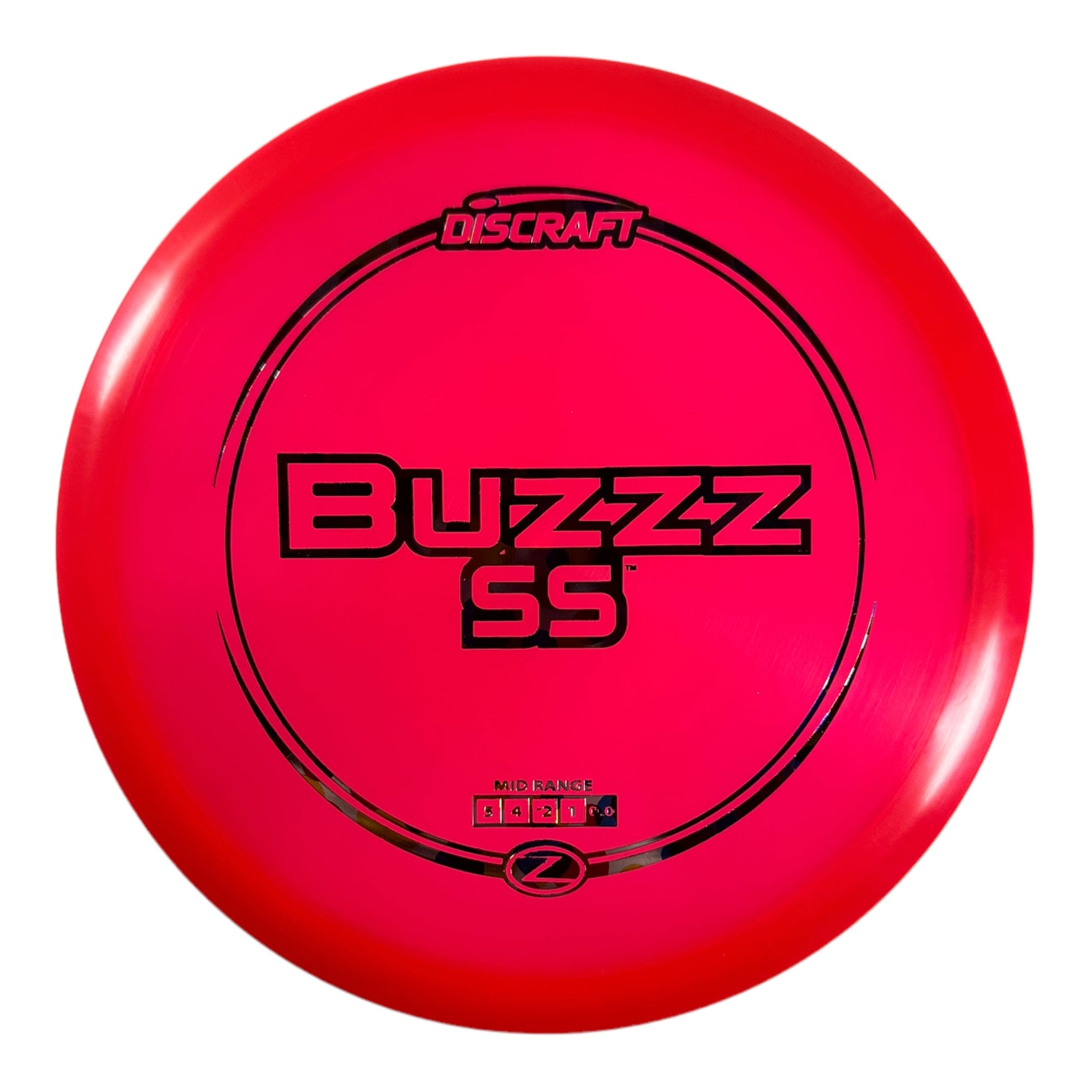 Discraft Buzzz SS | Z Line | Red/Confetti 177g Disc Golf