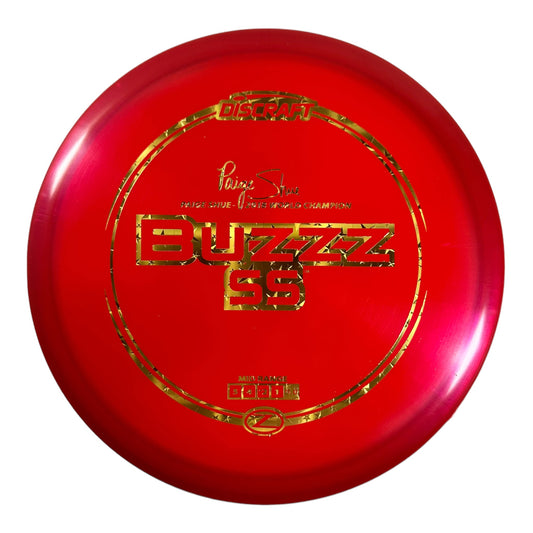 Discraft Buzzz SS | Z Line | Red/Gold 175g (Paige Shue) Disc Golf