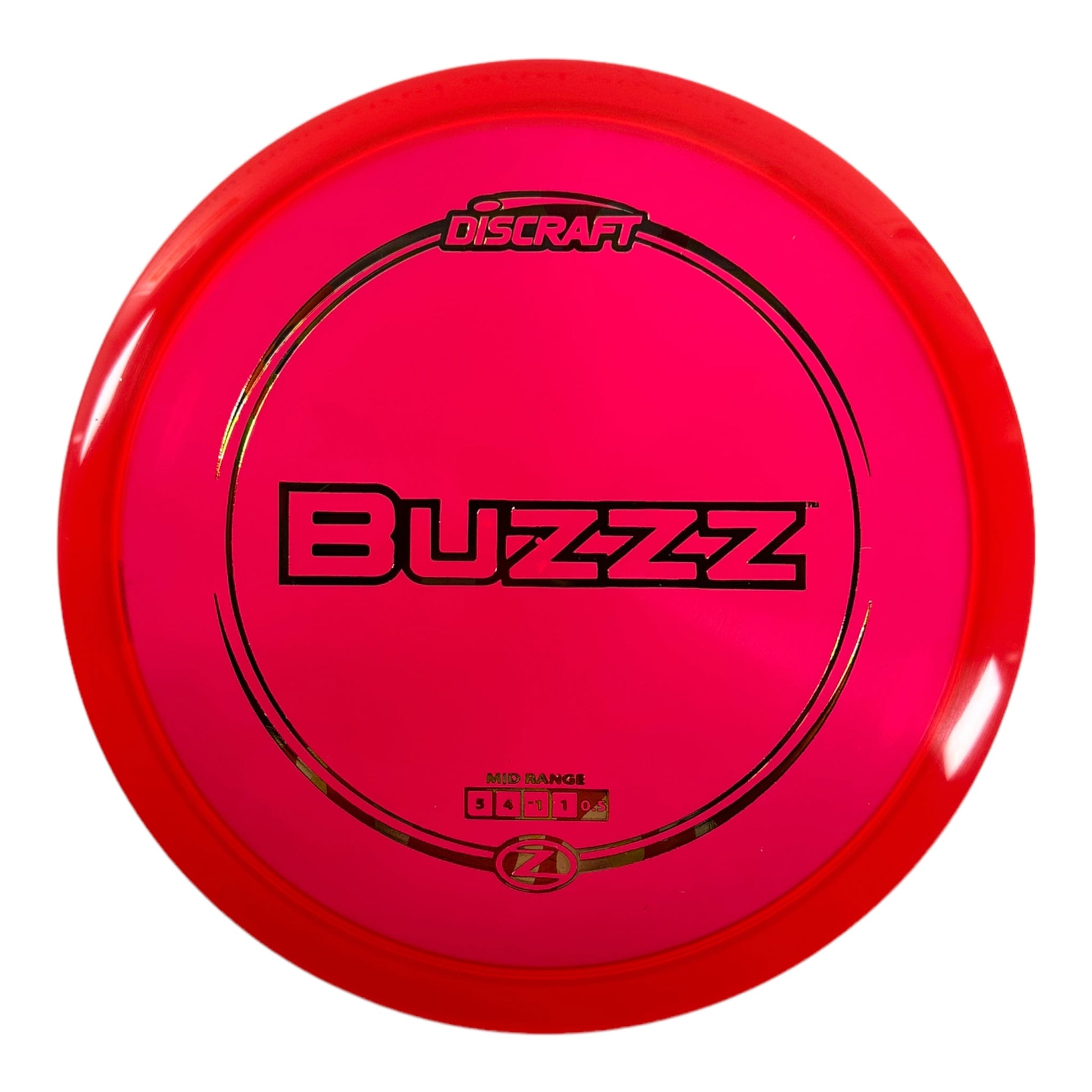 Discraft Buzzz | Z Line | Red/Gold 175g Disc Golf
