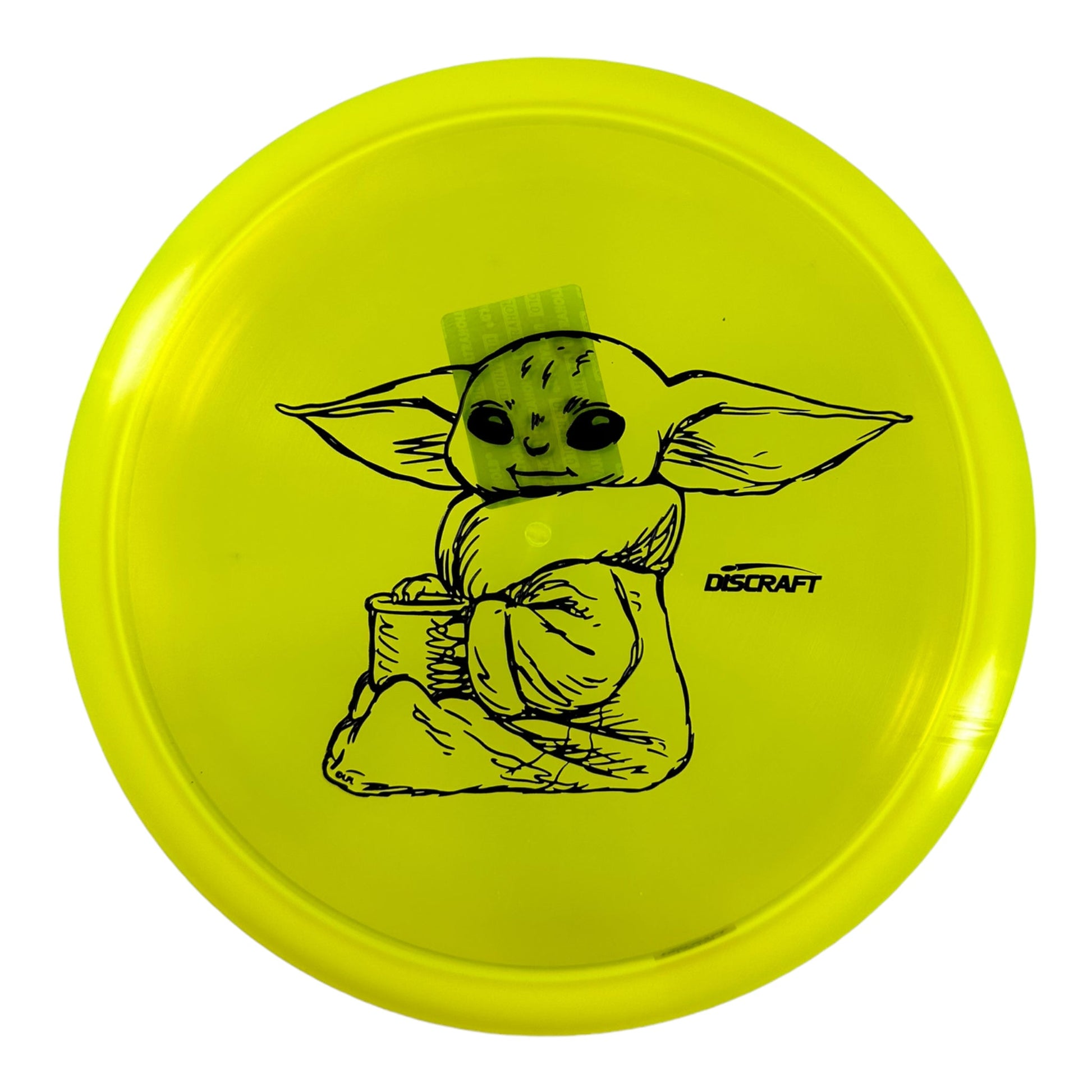 Discraft Buzzz | Z Line | Yellow/Black 175g (Baby Yoda) Disc Golf