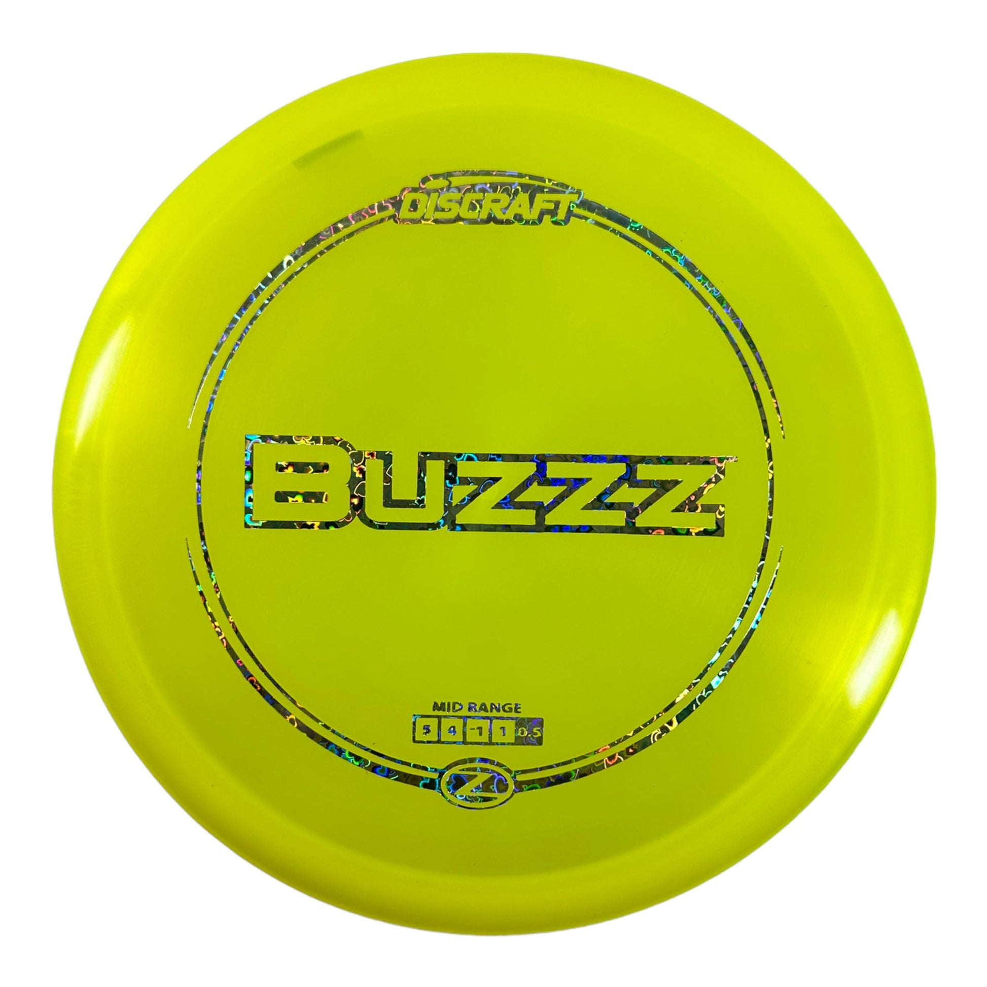 Discraft Buzzz | Z Line | Yellow/Holo 177g Disc Golf