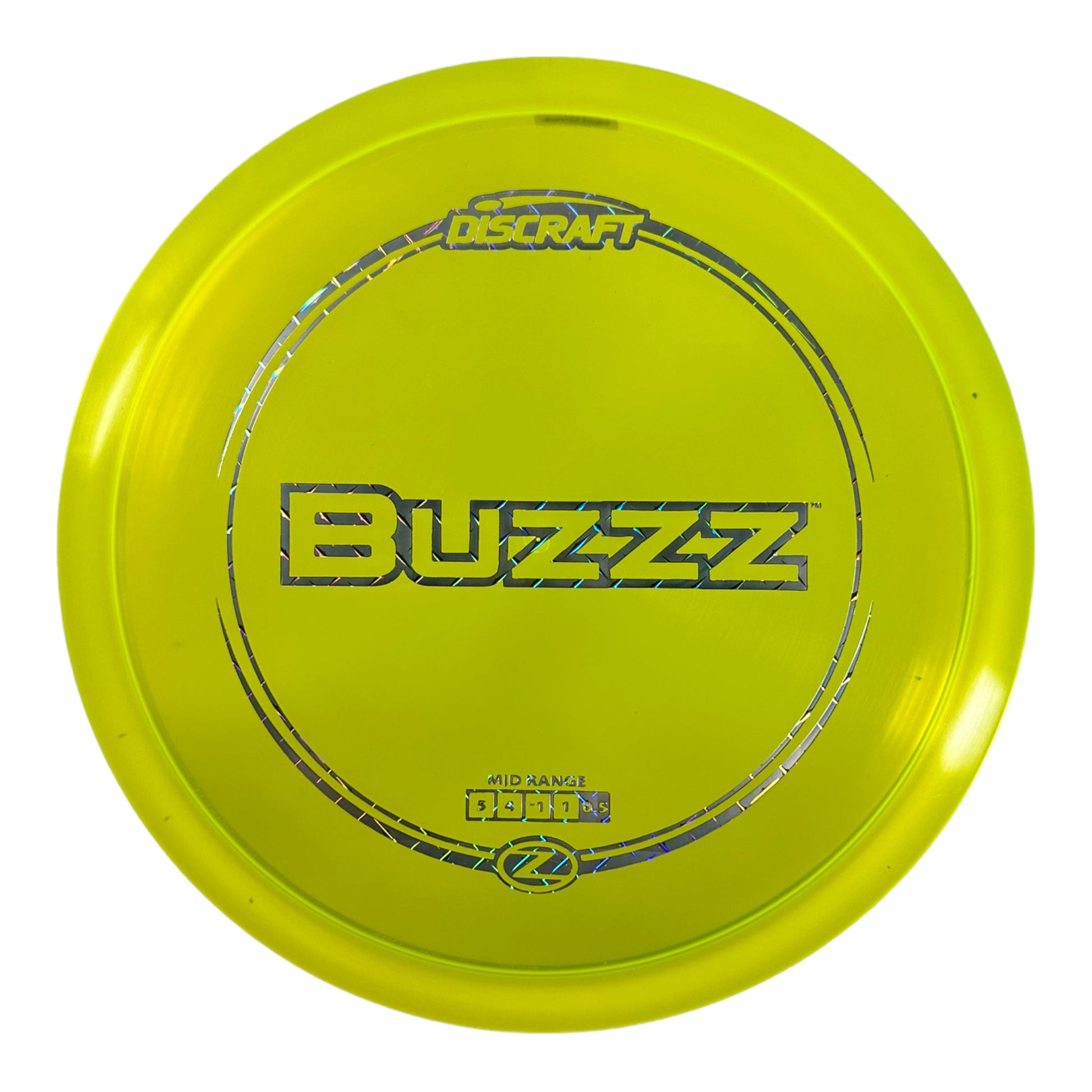 Discraft Buzzz | Z Line | Yellow/Silver 177g Disc Golf