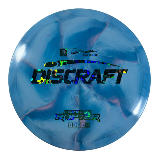 Discraft Captain's Raptor | ESP | Blue/Flowers 173g (Paul Ulibarri) Disc Golf