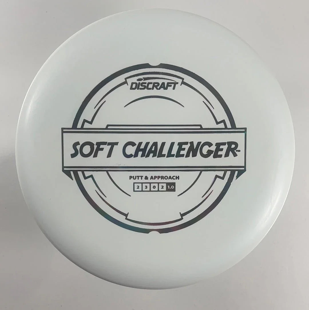 Discraft Challenger | Putter Line Soft | White/Rainbow 174g Disc Golf