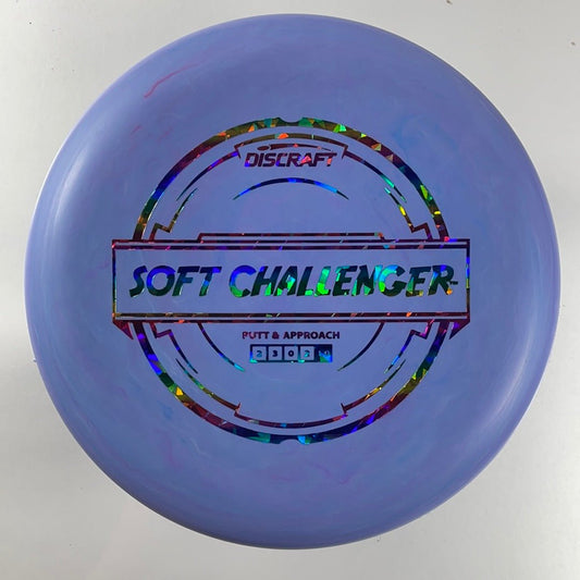 Discraft Challenger | Putter Line Soft | Purple/Rainbow 174g Disc Golf