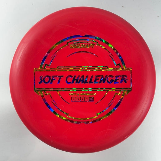 Discraft Challenger | Putter Line Soft | Red/Rainbow 174g Disc Golf