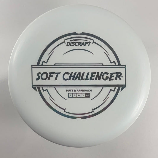 Discraft Challenger | Putter Line Soft | White/Rainbow 174g Disc Golf