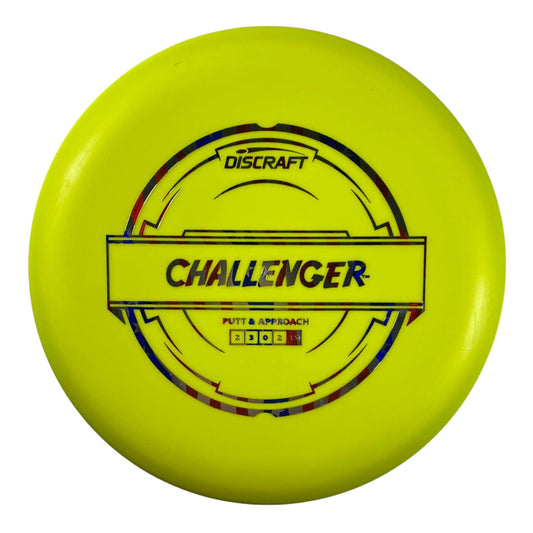 Discraft Challenger | Putter Line | Yellow/USA 173g Disc Golf