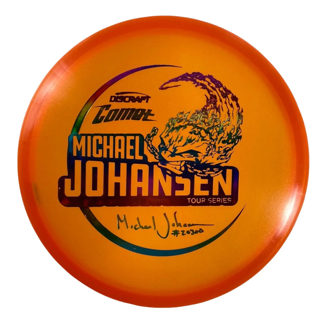 Discraft Comet | Z LIne | Orange/Rainbow 176g (Michael Johansen) Disc Golf
