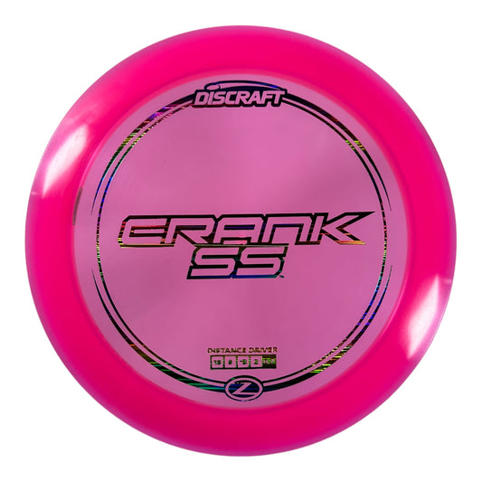 Discraft Crank SS | Z Line | Pink/Rainbow 172g Disc Golf