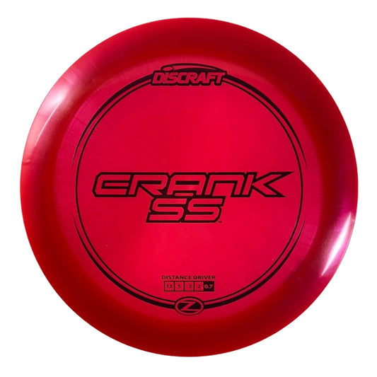 Discraft Crank SS | Z Line | Red/Red 174g Disc Golf