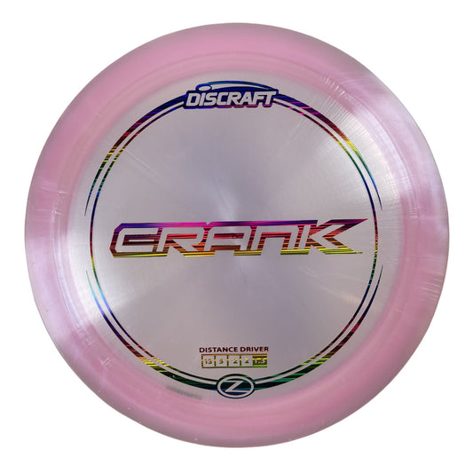 Discraft Crank | Z Line | Pink/Rainbow 160g Disc Golf