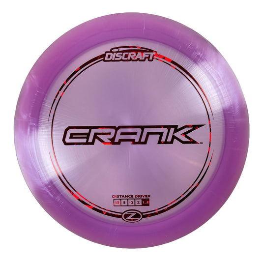 Discraft Crank | Z Line | Purple/Red 164g Disc Golf