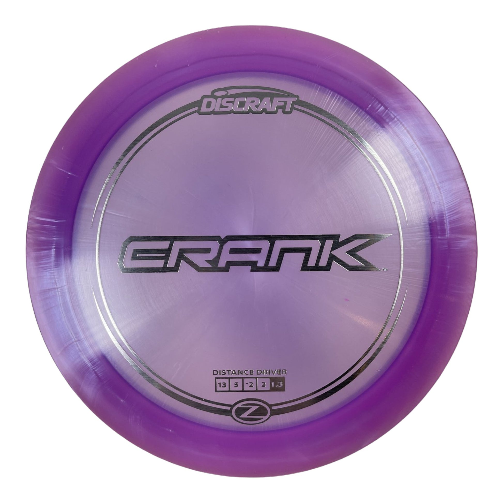 Discraft Crank | Z Line | Purple/Silver 164g Disc Golf
