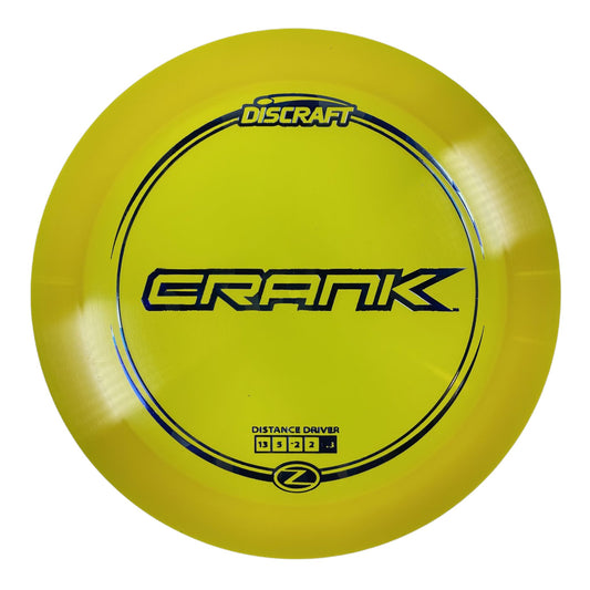 Discraft Crank | Z Line | Yellow/Blue 173g Disc Golf