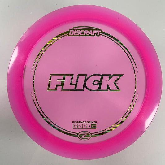 Discraft Flick | Z Line | Pink/Green 172g Disc Golf