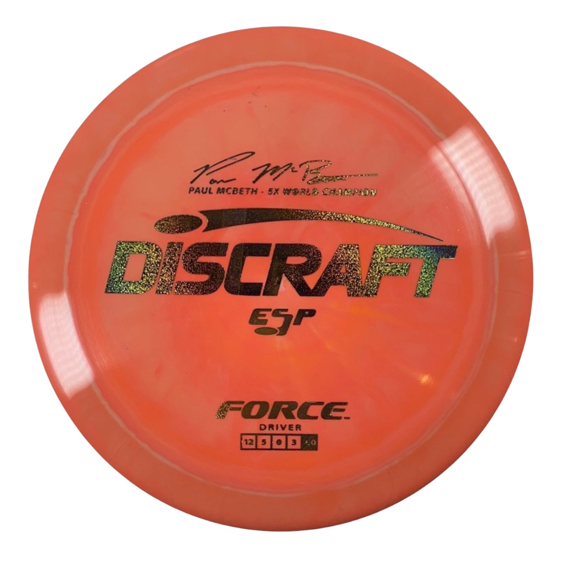 Discraft Force | ESP | Coral/Holo 173g (Paul McBeth) Disc Golf