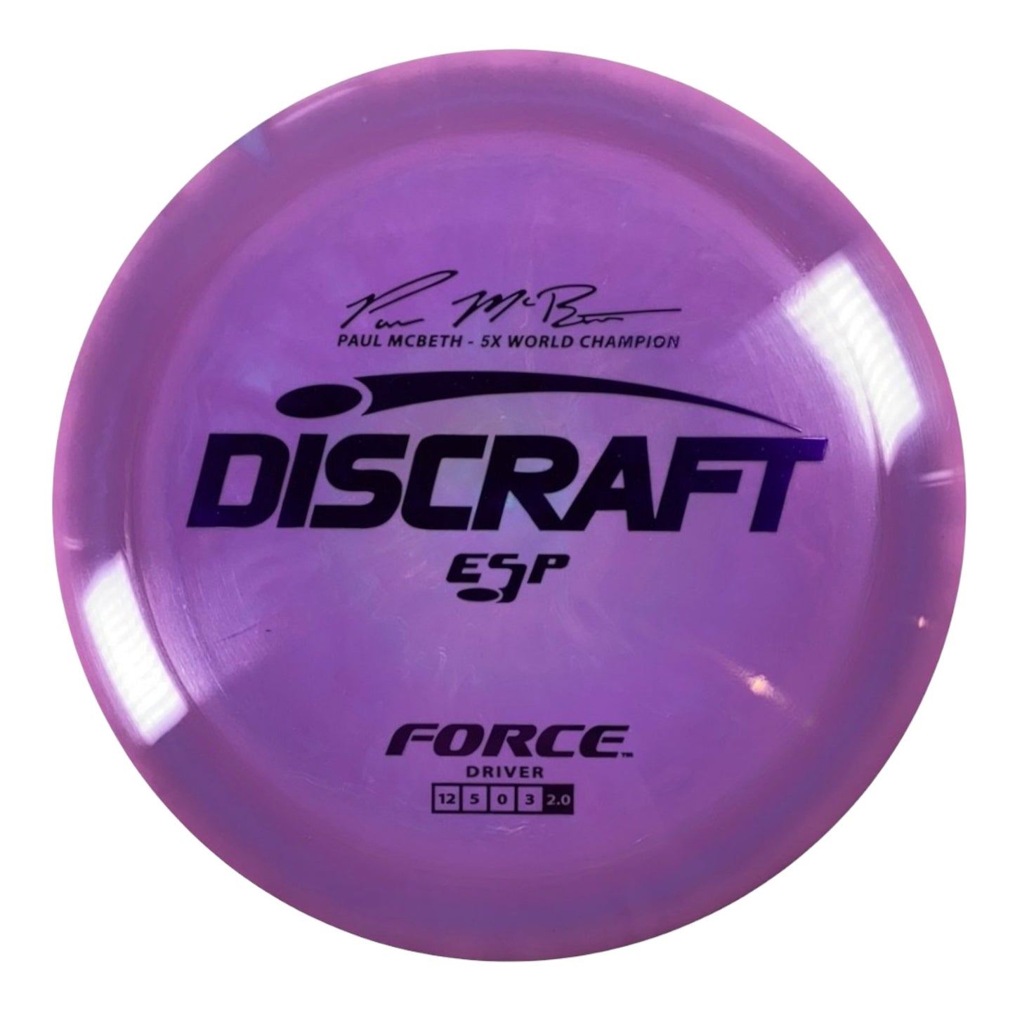 Discraft Force | ESP | Purple/Purple 173g (Paul McBeth) Disc Golf