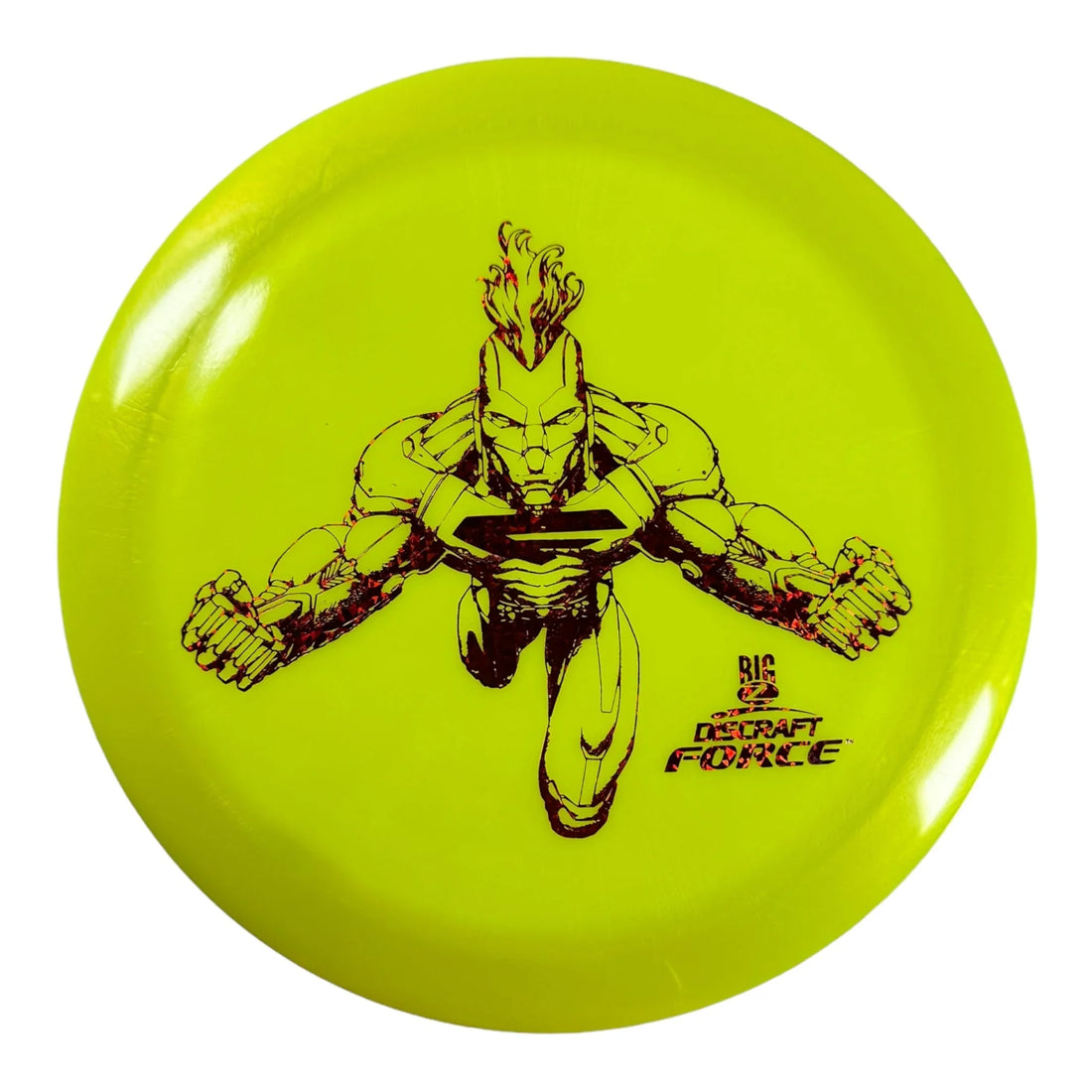 Discraft Force | Big Z | Yellow/Red 174g Disc Golf