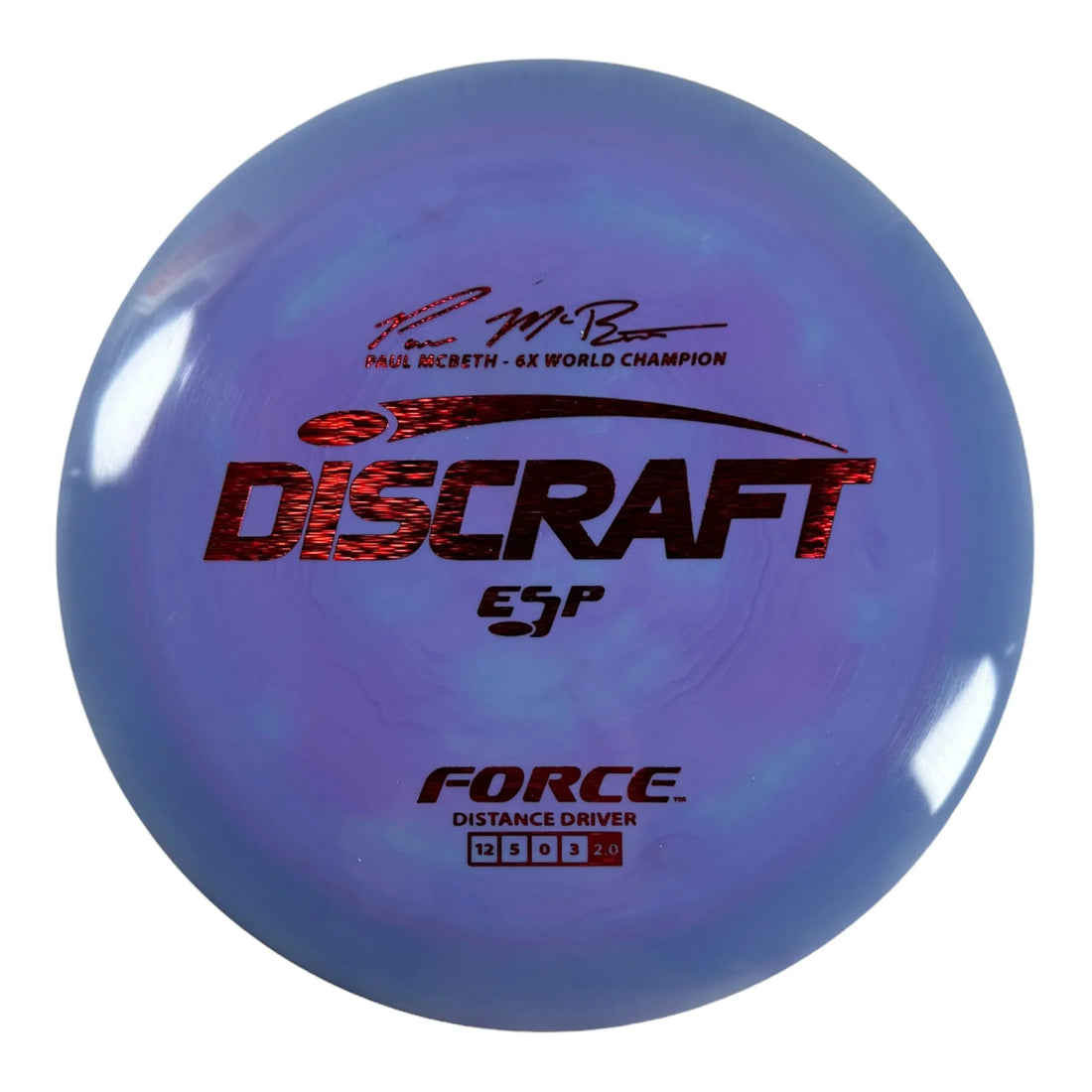 Discraft Force | ESP | Purple/Red 173g (Paul McBeth) Disc Golf