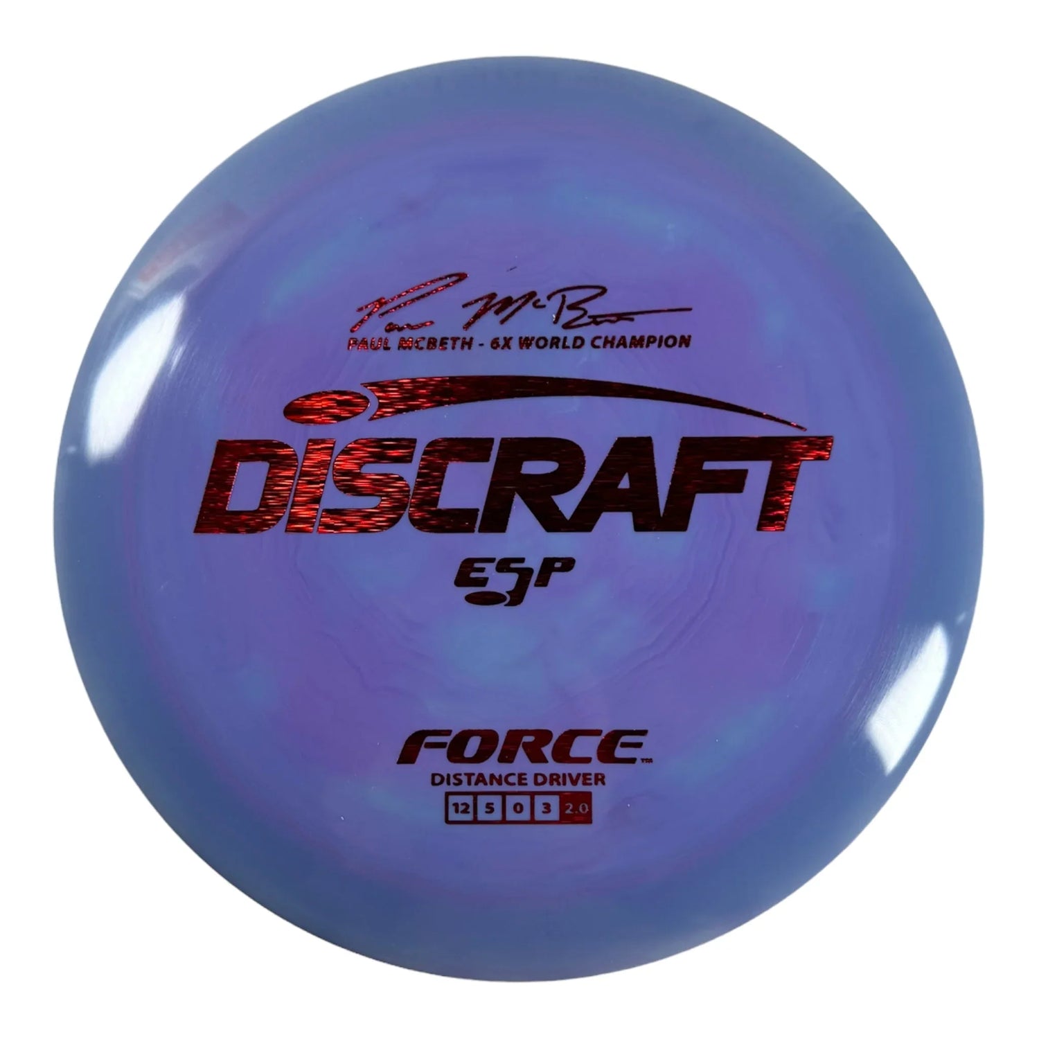 Discraft Force | ESP | Purple/Red 173g (Paul McBeth) Disc Golf