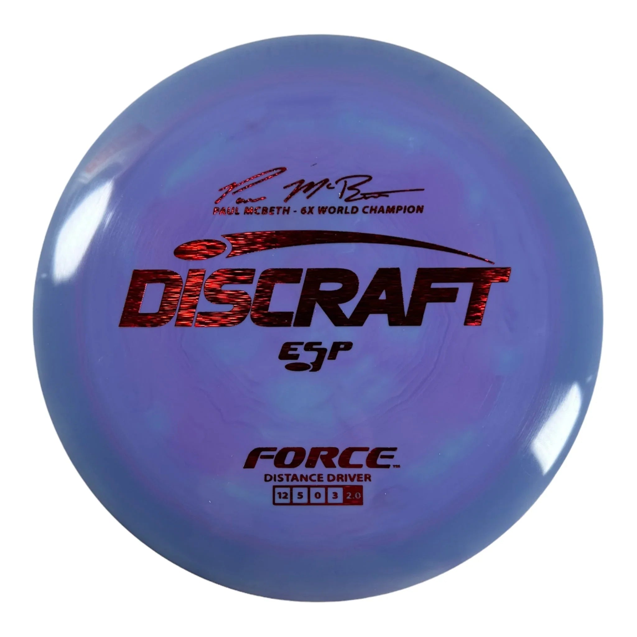 Discraft Force | ESP | Purple/Red 173g (Paul McBeth) Disc Golf