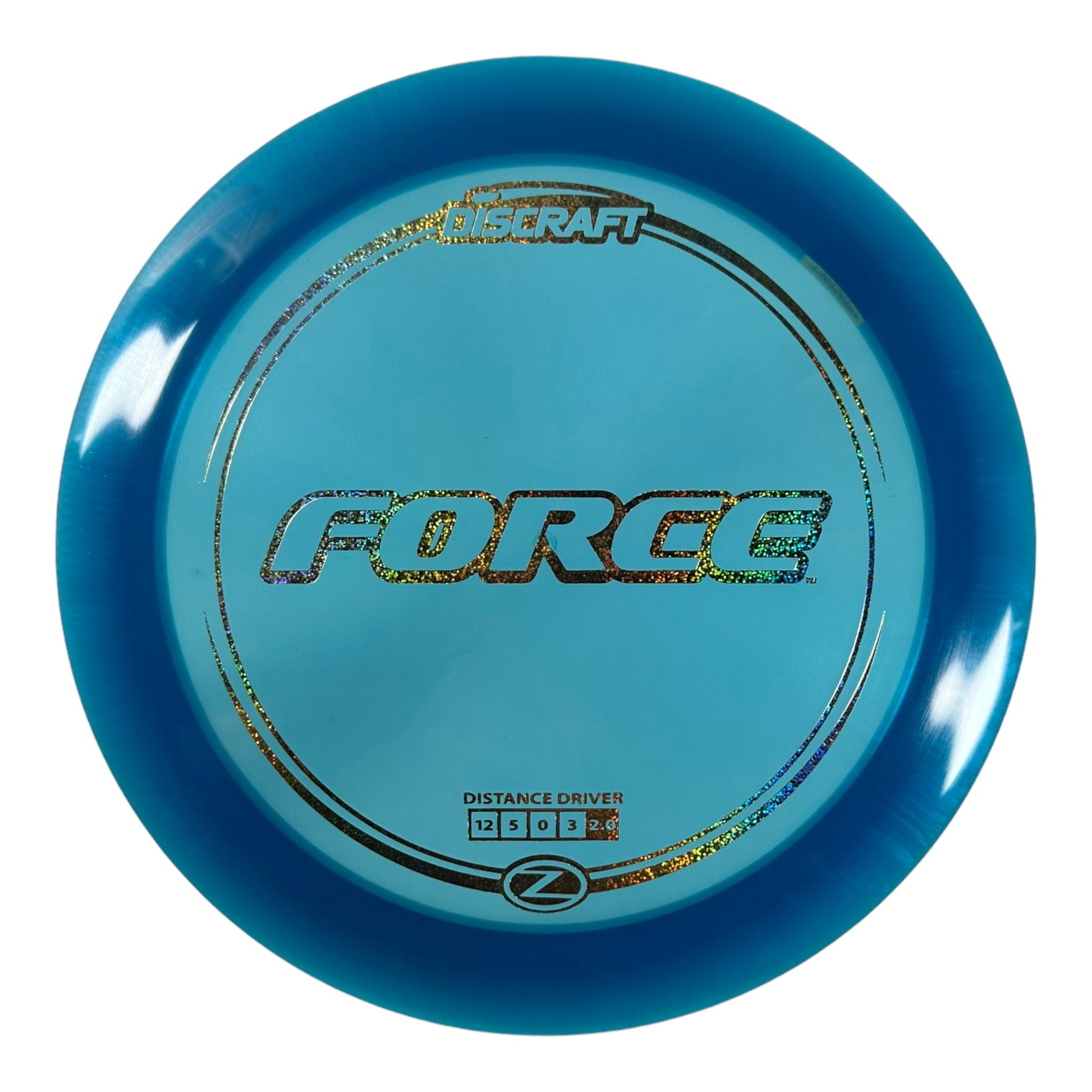 Discraft Force | Z Line | Blue/Gold 170g Disc Golf