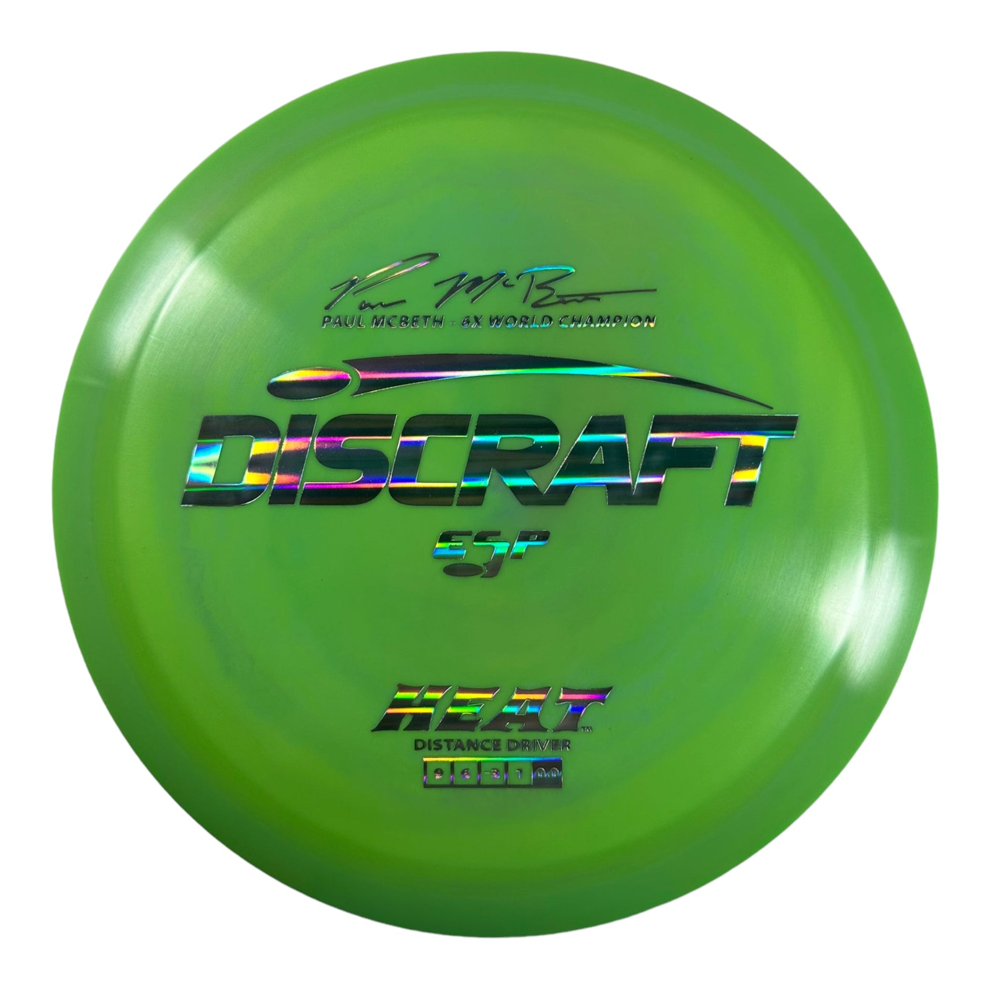 Discraft Heat | ESP | Green/Holo 173g Disc Golf
