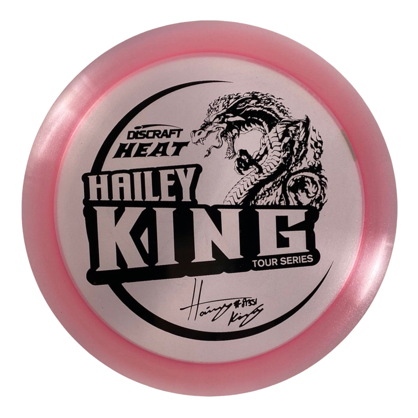 Discraft Heat | Z Line | Pink/Black 174g (Hailey King) Disc Golf