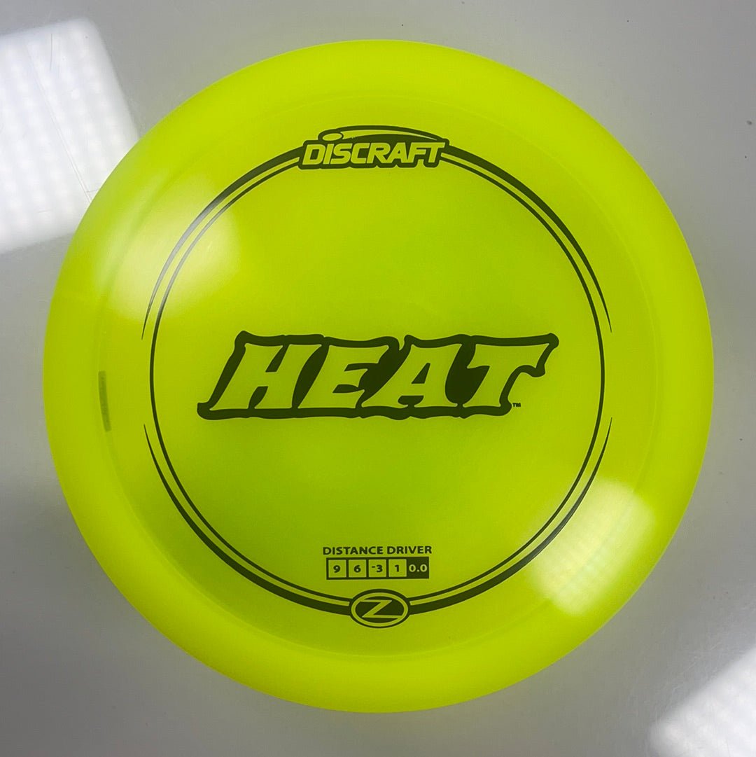 Discraft Heat | Z Line | Yellow/Black 173g Disc Golf
