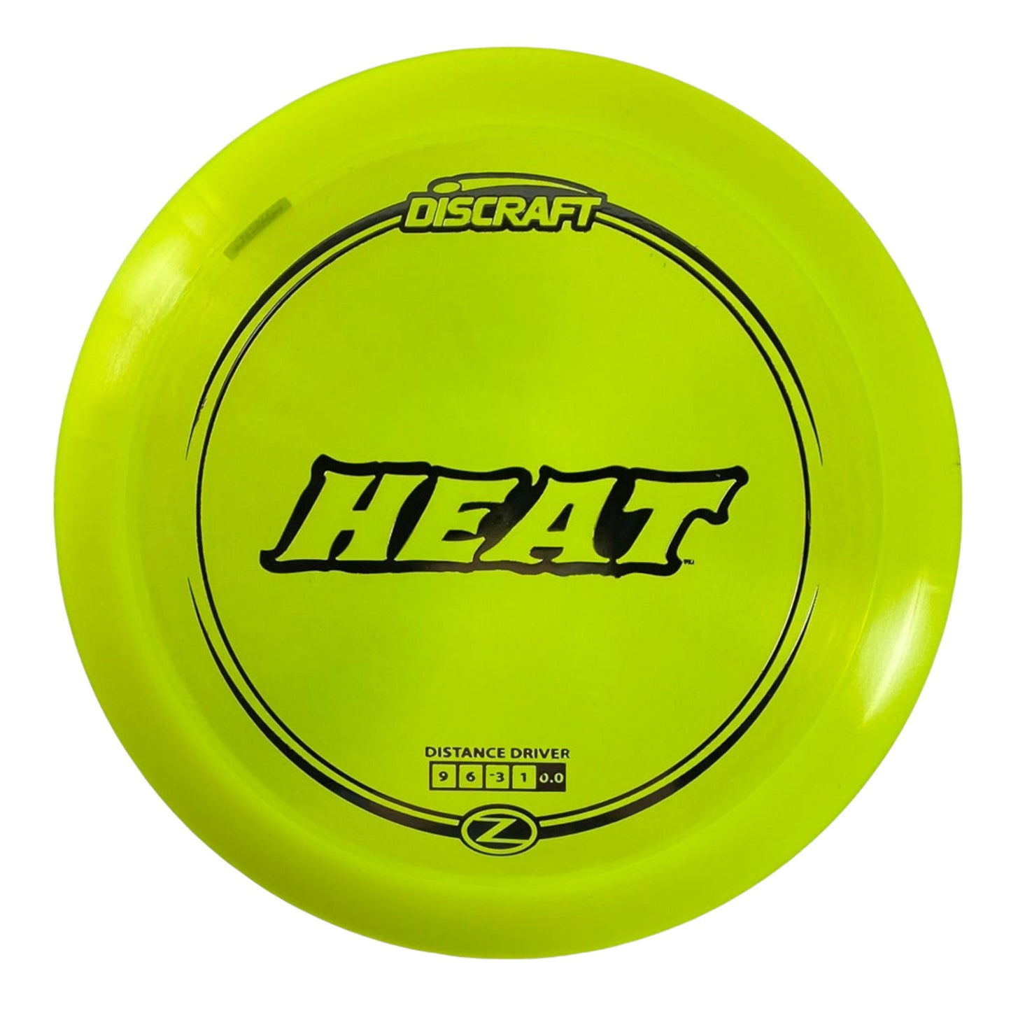 Discraft Heat | Z Line | Yellow/Silver 174g Disc Golf