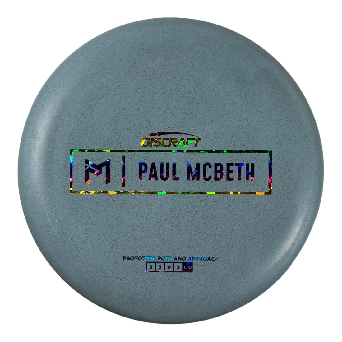 Discraft Kratos | Special Blend | Grey/Rainbow 173 - 174g (Prototype) Disc Golf