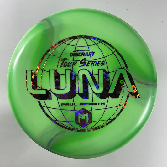 Discraft Luna | ESP | Green/Pink 174g (Paul McBeth) Disc Golf