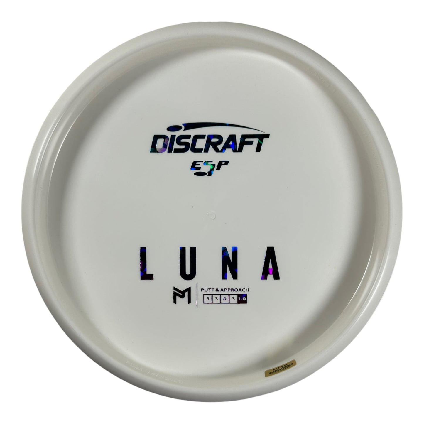 Discraft Luna | ESP | White/Sunset 173g (Paul McBeth Bottom Stamp) Disc Golf