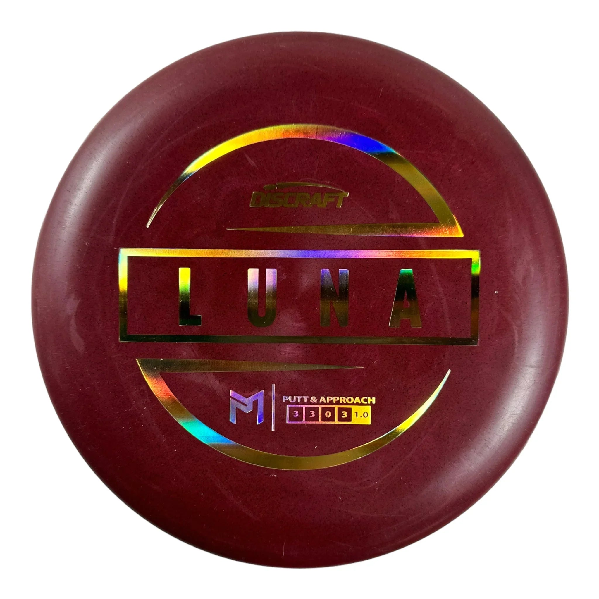 Discraft Luna | Special Blend | Red/Gold 164-166g (Paul McBeth) Disc Golf