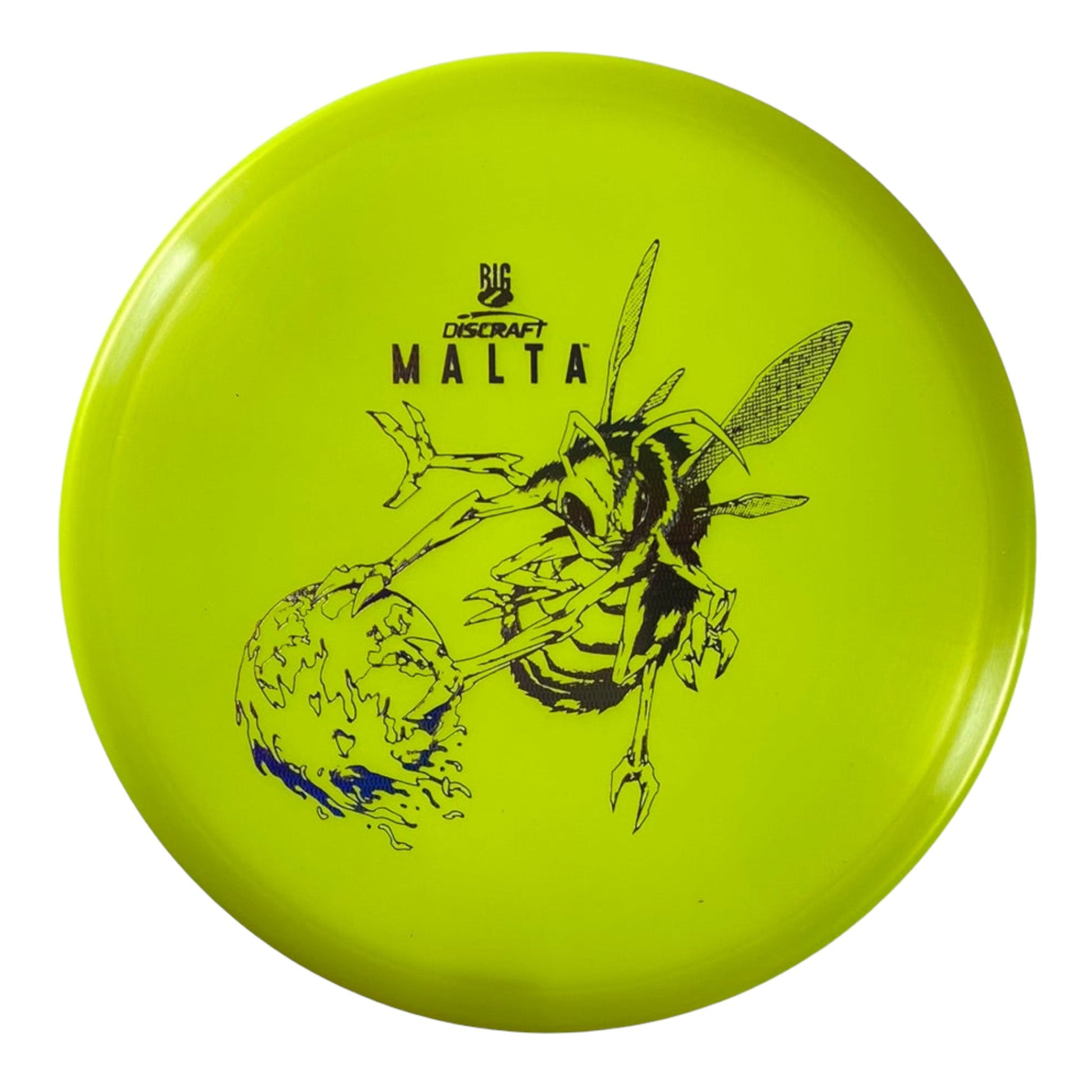 Discraft Malta | Big Z | Yellow/Holo 175g (Paul McBeth) Disc Golf