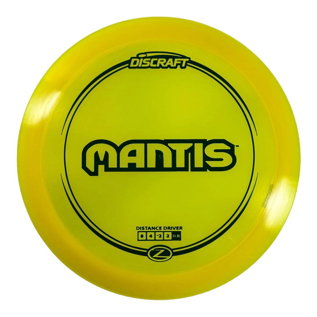 Discraft Mantis | Z Line | Yellow/Black 170g Disc Golf