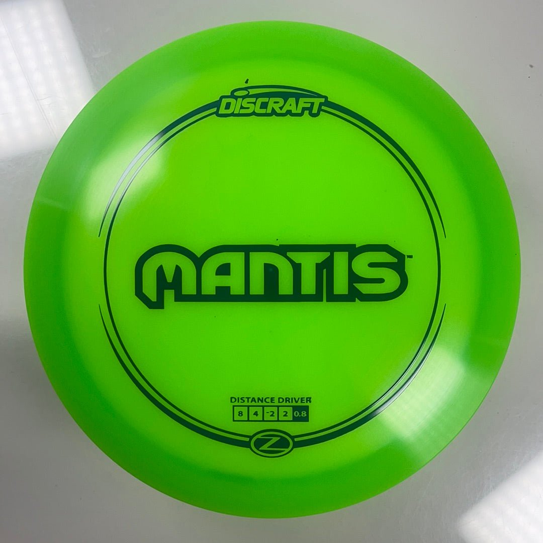 Discraft Mantis | Z Line | Green/Blue 173g Disc Golf